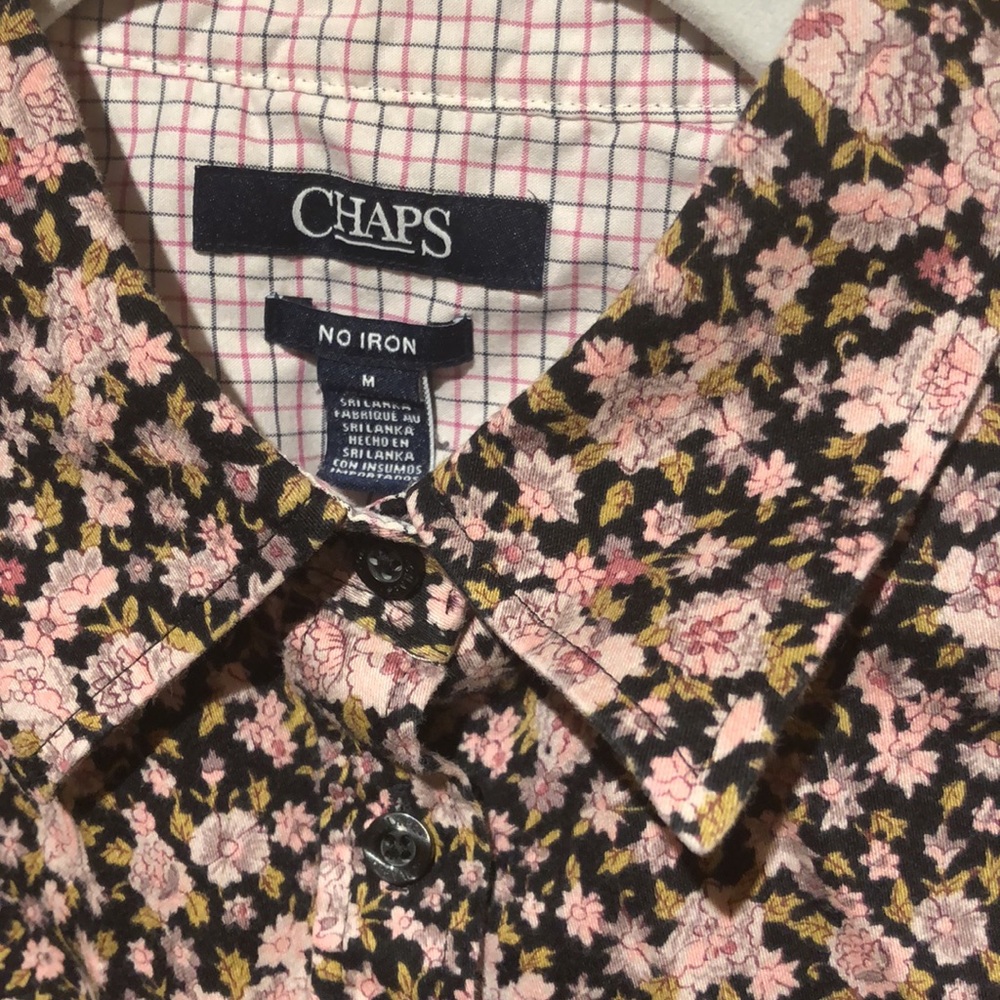 *2* EUC Chaps No Iron long sleeve shirts - Picture 7 of 9